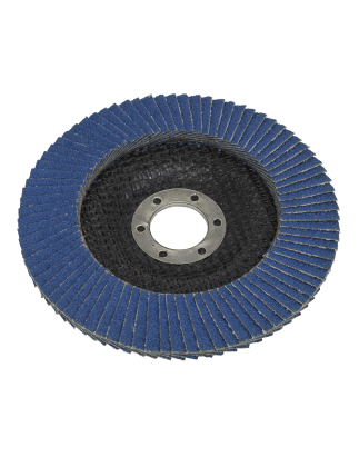 Flap Disc Zirconium Ø125mm Ø22mm Bore 60Grit