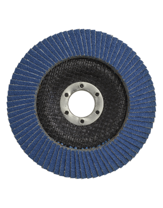 Flap Disc Zirconium Ø125mm Ø22mm Bore 60Grit