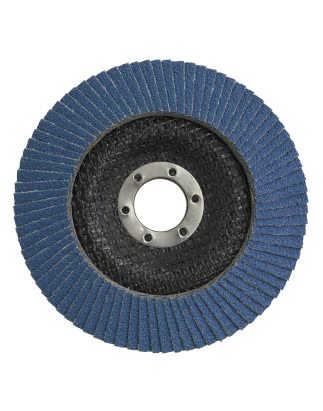 Flap Disc Zirconium Ø125mm Ø22mm Bore 80Grit