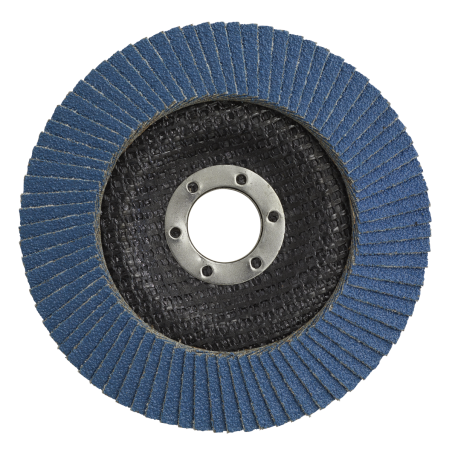 Flap Disc Zirconium Ø125mm Ø22mm Bore 80Grit