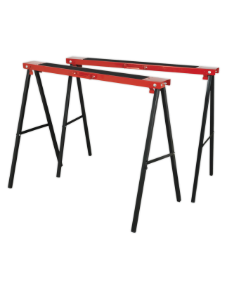 Fold Down Trestles 100kg Capacity per Trestle - Pair