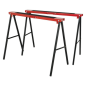 Fold Down Trestles 100kg Capacity per Trestle - Pair