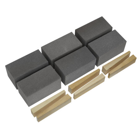 Floor Grinding Block 50 x 50 x 100mm 120Grit - Pack of 6