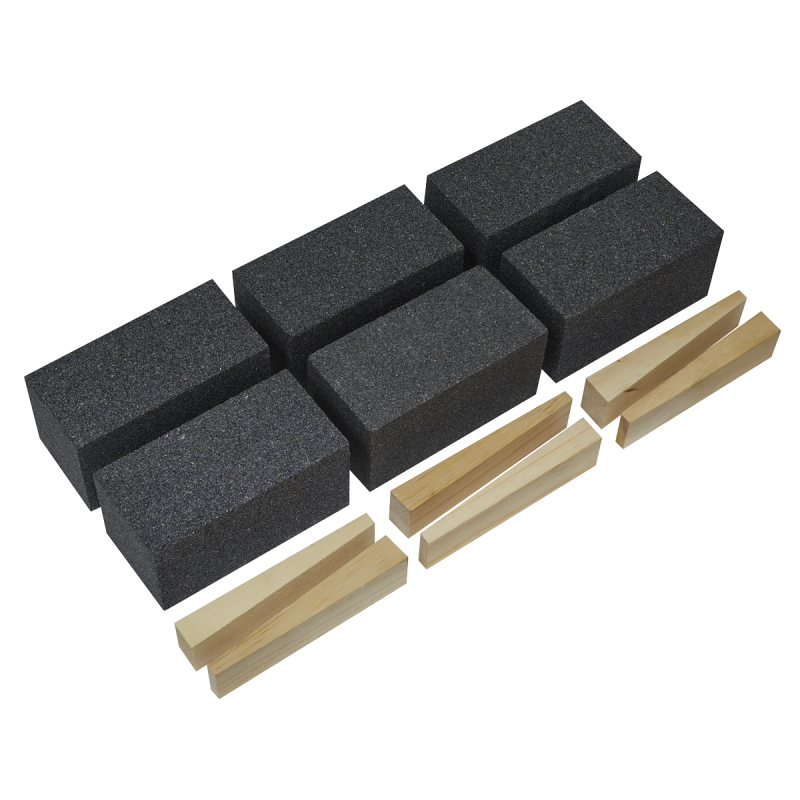 Floor Grinding Block 50 x 50 x 100mm 24Grit - Pack of 6