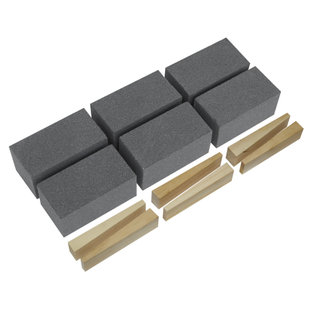 Floor Grinding Block 50 x 50 x 100mm 60Grit - Pack of 6