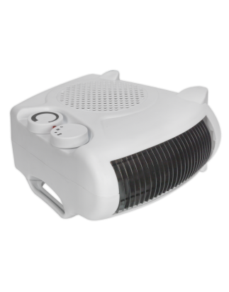 Fan Heater with 2 Heat Settings & Thermostat 2000W/230V