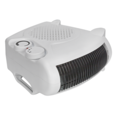 Fan Heater with 2 Heat Settings & Thermostat 2000W/230V