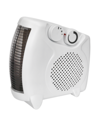 Fan Heater with 2 Heat Settings & Thermostat 2000W/230V