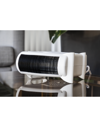 Fan Heater with 2 Heat Settings & Thermostat 2000W/230V