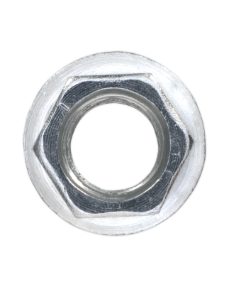 Flange Nut Serrated M10 Zinc Pack of 100