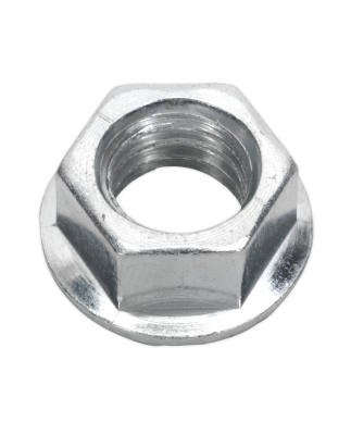 Flange Nut Serrated M10 Zinc Pack of 100