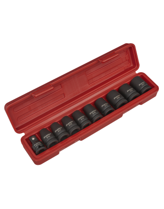 Impact TRX-Star* Female Socket Set 10pc 1/2"Sq Drive