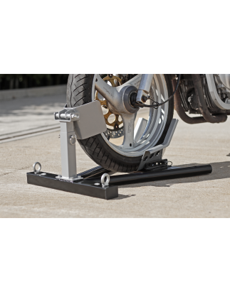 Heavy-Duty Motorcycle Front Wheel Chock