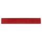 Polypropylene Floor Tile Edge 400 x 60mm Red Male - Pack of 6