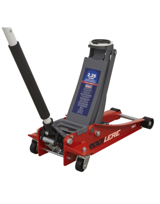 Low Profile Rocket Lift Trolley Jack 2.25 Tonne - Red