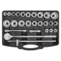 Socket Set 26pc 3/4"Sq Drive 12-point WallDrive®