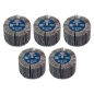 Abrasive Flap Wheel Ø80 x 40mm 80Grit Ø6mm Shaft - Pack of 5