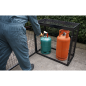 Gas Cylinder Safety Cage - 2 x 47kg