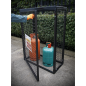 Cage de sécurité pour bouteille de gaz - 3 x 19 kg