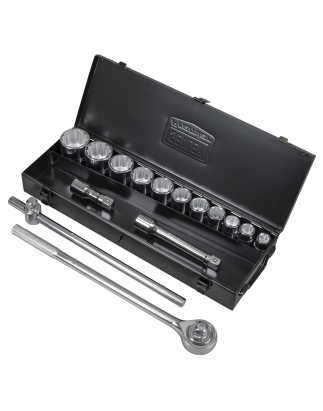 Socket Set 15pc 3/4"Sq Drive 12-point WallDrive®