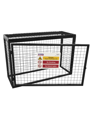 Gas Cylinder Safety Cage - 4 x 19kg