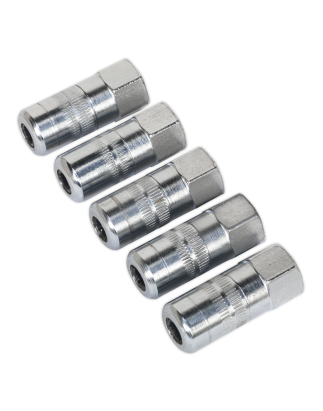 Hydraulic Connector 4-Jaw Heavy-Duty 1/8"BSP Pack of 5