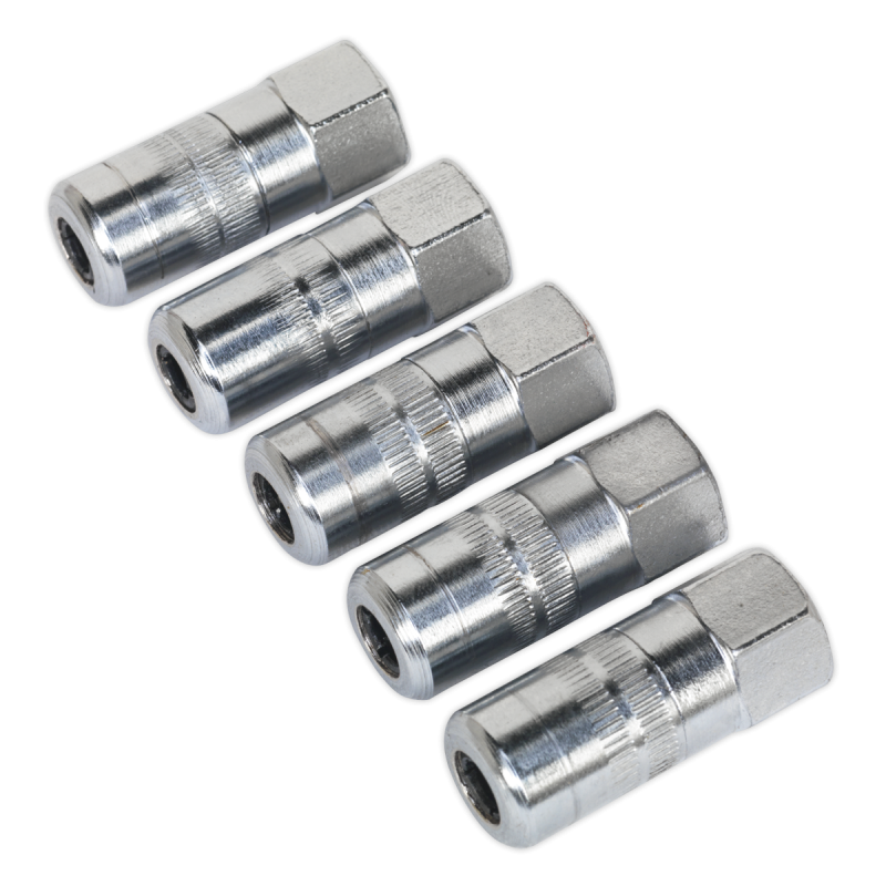 Hydraulic Connector 4-Jaw Heavy-Duty 1/8"BSP Pack of 5