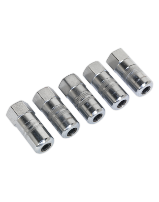 Hydraulic Connector 4-Jaw Heavy-Duty 1/8"BSP Pack of 5