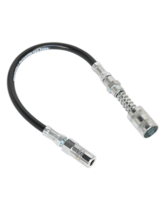 Rubber Delivery Hose with 4-Jaw Connector Flexible 300mm Quick Release Coupling