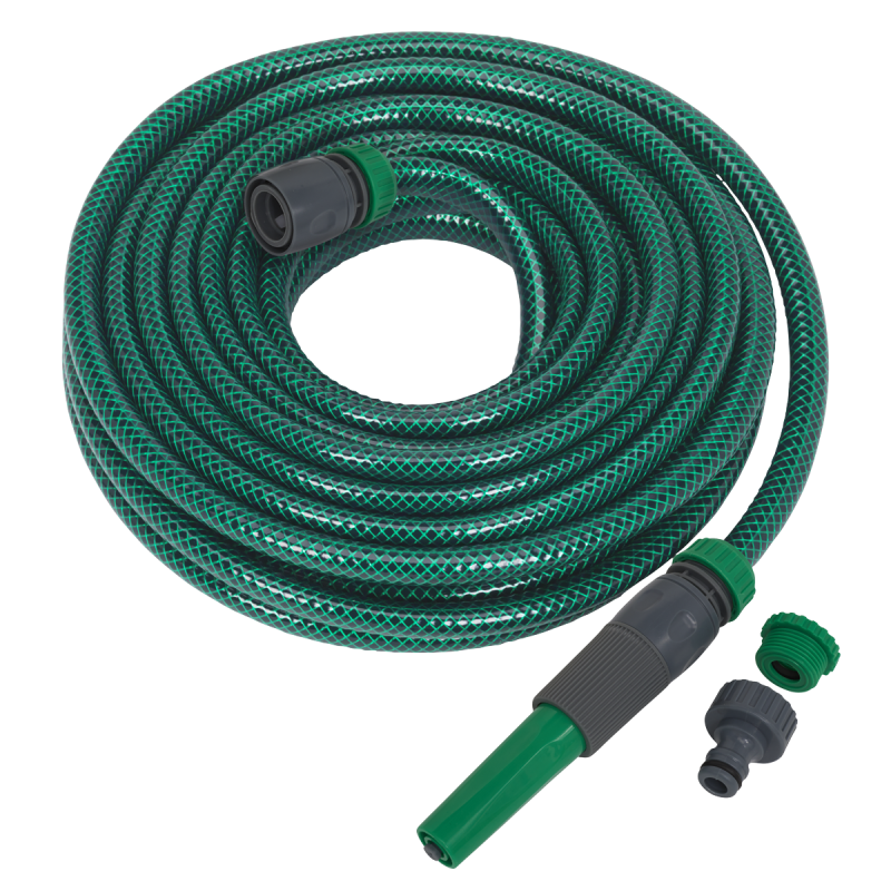 Water Hose 15m with Fittings