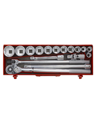 Socket Set 17pc 3/4"Sq Drive WallDrive® Metric