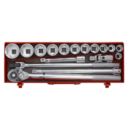 Socket Set 17pc 3/4"Sq Drive WallDrive® Metric