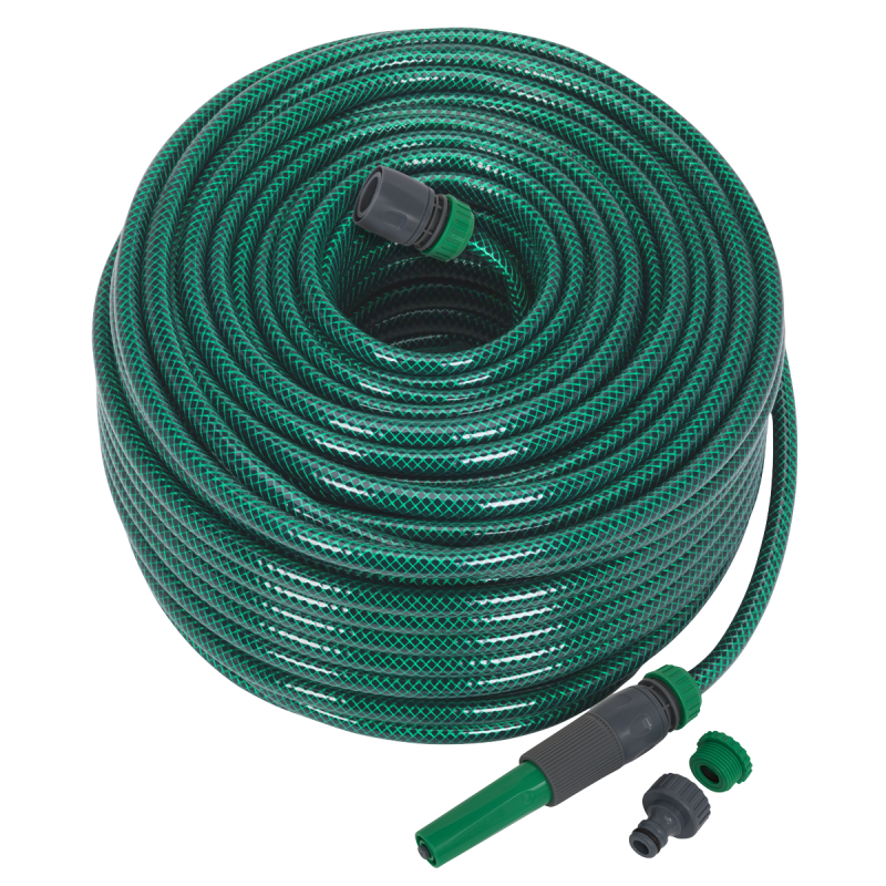 Water Hose 80m with Fittings