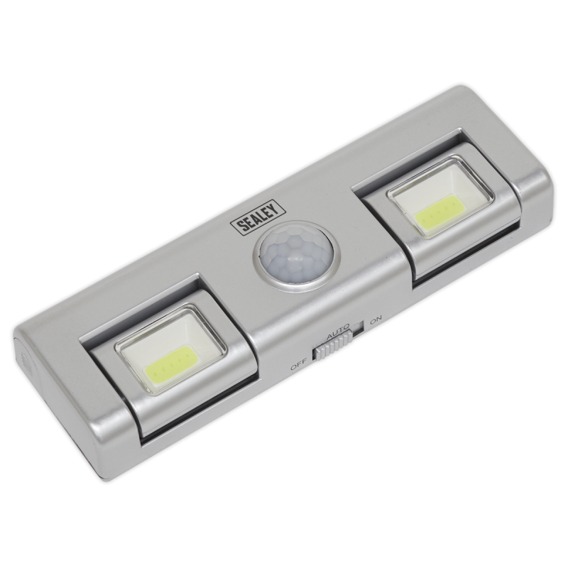 Auto Light 1W COB LED with PIR Sensor 3 x AA Cell