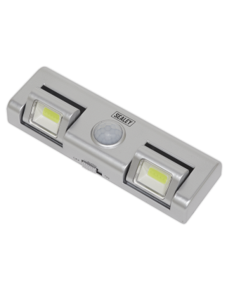 Auto Light 1W COB LED with PIR Sensor 3 x AA Cell