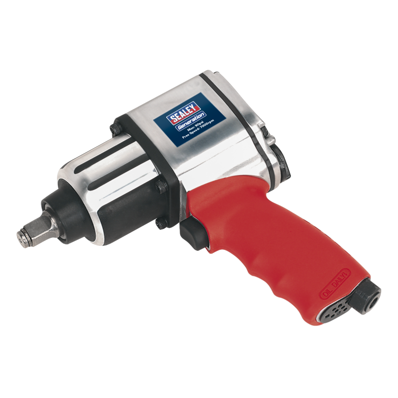 Generation Twin Hammer Air Impact Wrench 1/2"Sq Drive