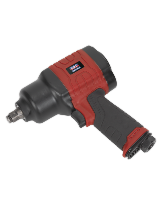 Generation Composite Twin Hammer Air Impact Wrench 1/2"Sq Drive