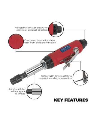 Generation Long Reach Air Die Grinder