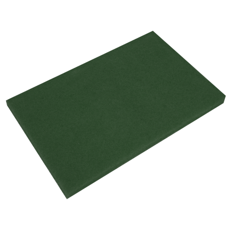 Green Scrubber Pads 12 x 18 x 1" - Pack of 5