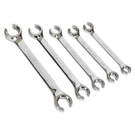 Flare Nut Spanner Set 5pc Metric