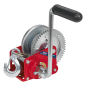 Geared Hand Winch with Brake & Cable 540kg Capacity