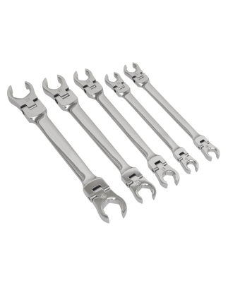 Flexi-Head Flare Nut Spanner Set 5pc