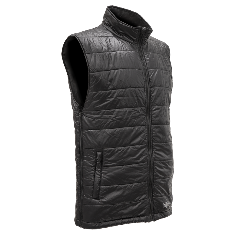 Gilet gonflé chauffant 5 V avec batterie externe 20 Ah - Coffre de 44" à 52"