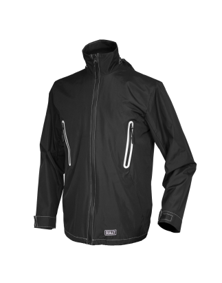 Veste de pluie chauffante 5 V avec batterie externe 10 Ah - Petit