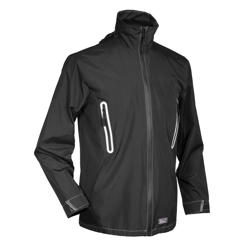 Veste de pluie chauffante 5V avec Power Bank 20Ah - Moyen