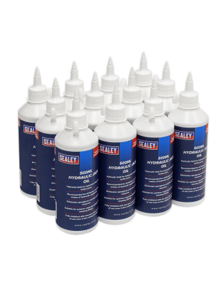 Hydraulic Jack Oil 500ml Pack of 12