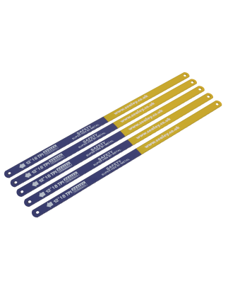 Hacksaw Blade 300mm HSS Bi-Metal 18tpi Pack of 5