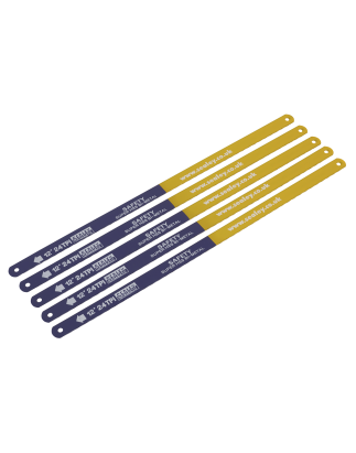 Hacksaw Blade 300mm HSS Bi-Metal 24tpi Pack of 5