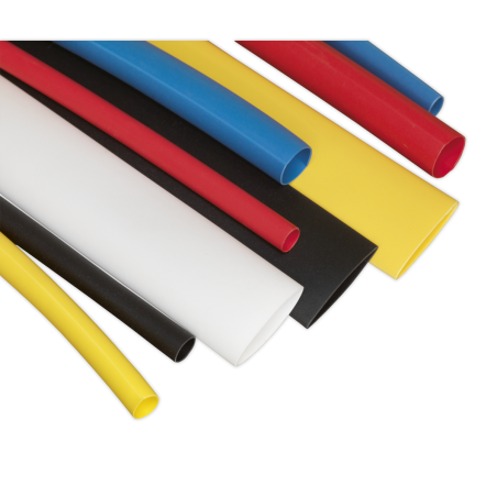 Heat Shrink Tubing Assortment 95pc 100mm Mixed Colours