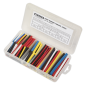 Heat Shrink Tubing Assortment 180pc 50 & 100mm Mixed Colours